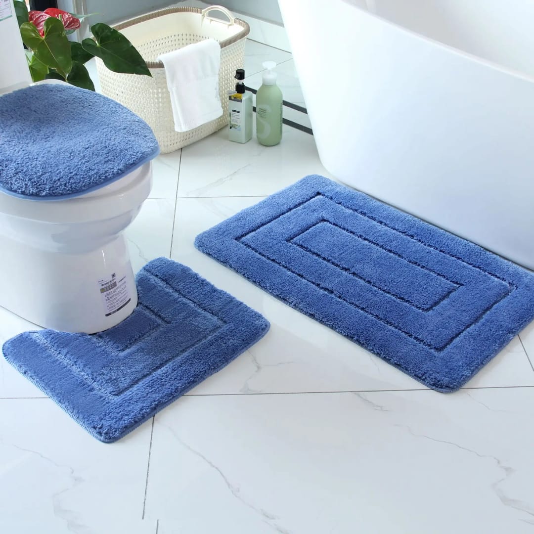 3pcs Bathroom Mats