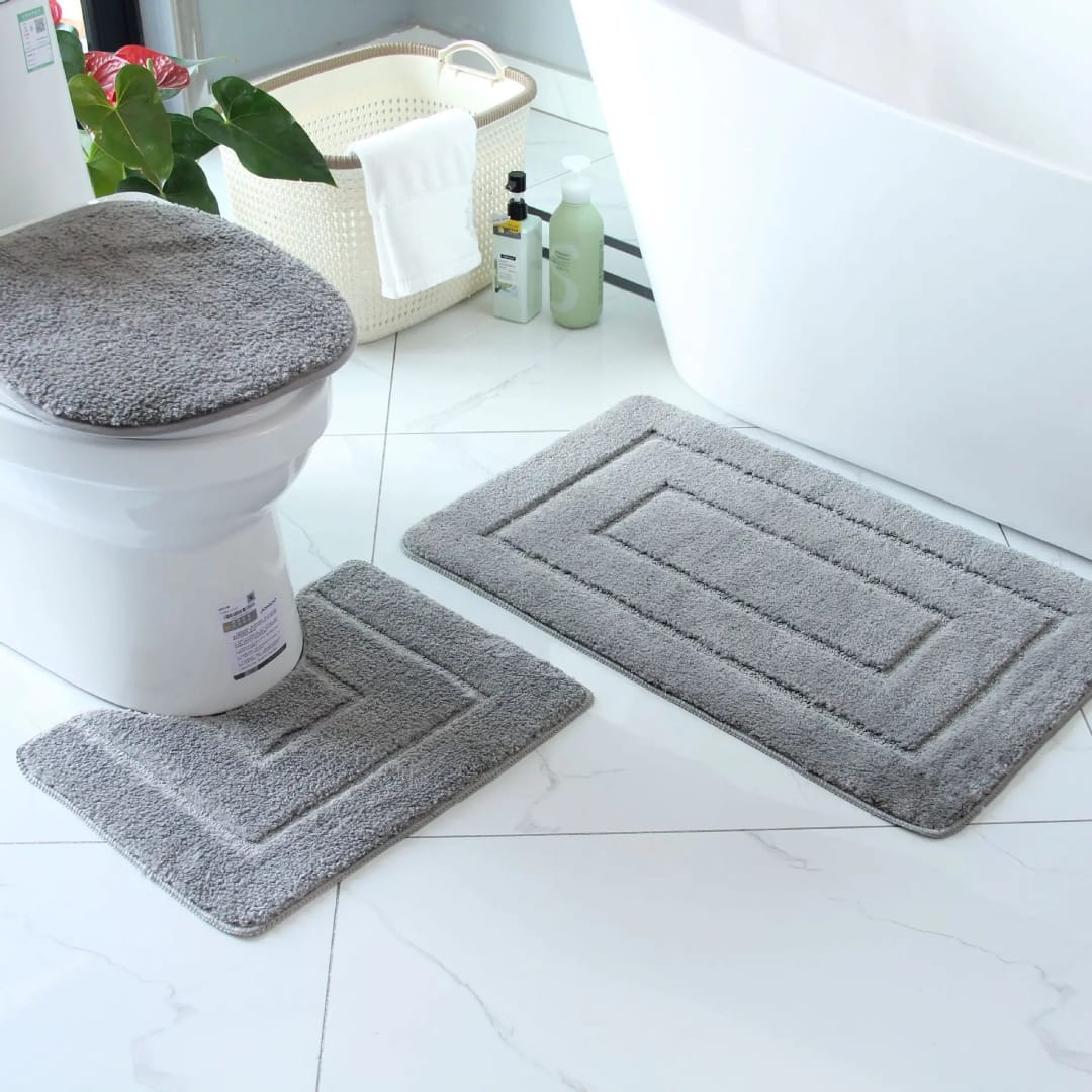 3pcs Bathroom Mats