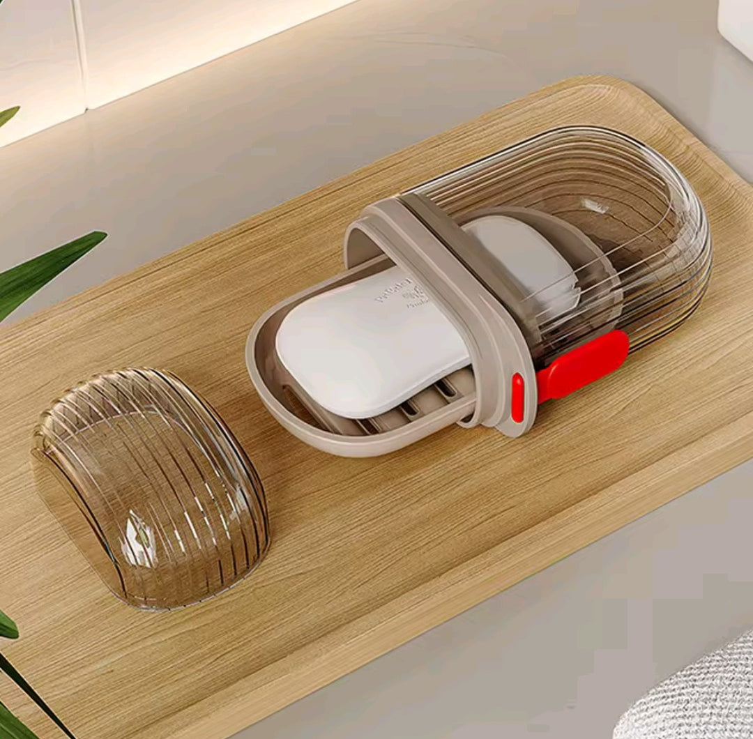 Portable travel soap holders