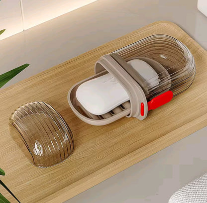 Portable travel soap holders