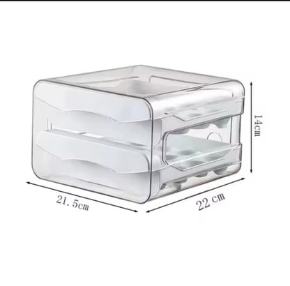 Double layered Acrylic Egg storage tray.