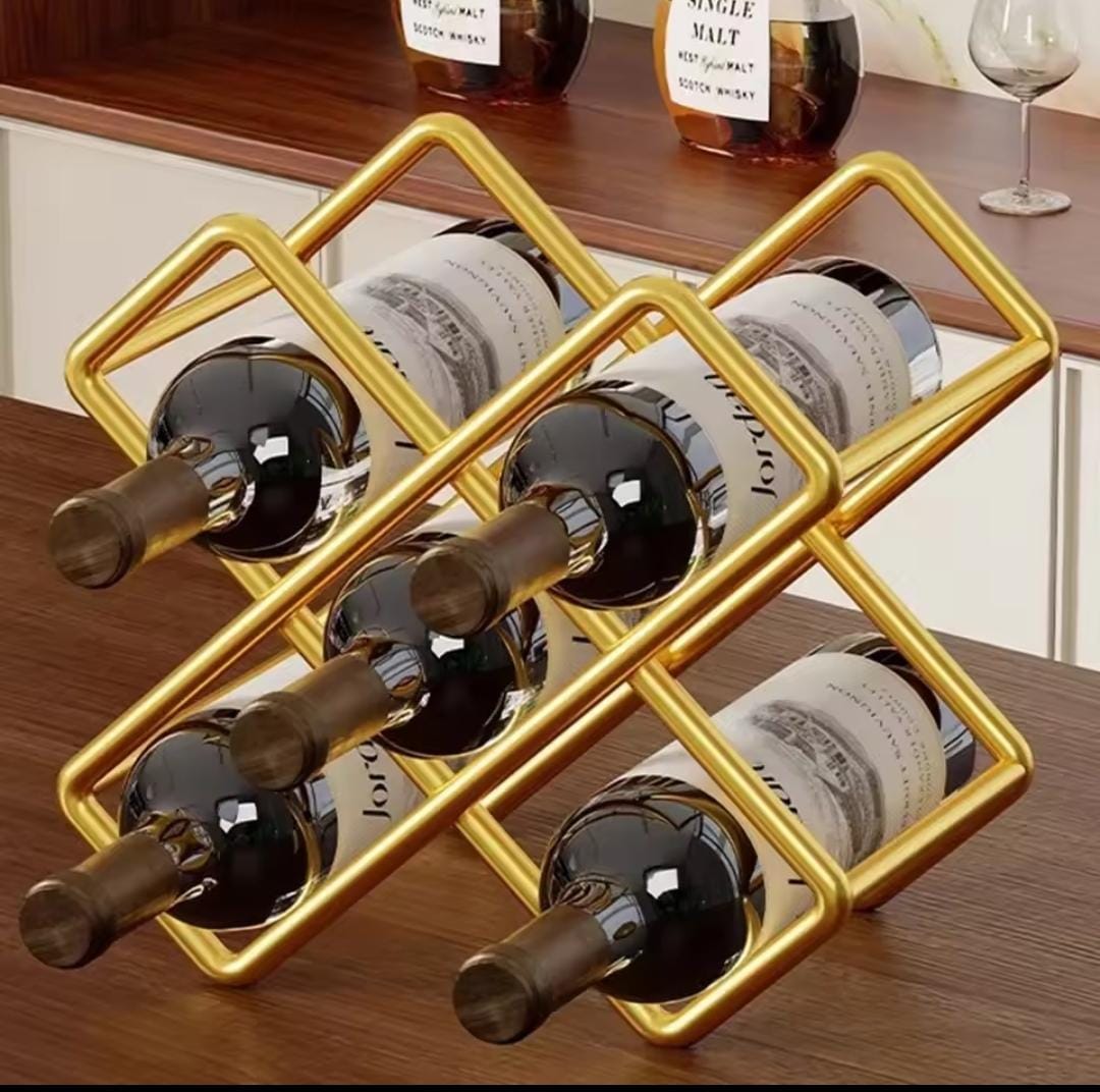 5 SLOTS WINE HOLDER