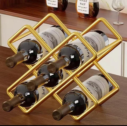 5 SLOTS WINE HOLDER