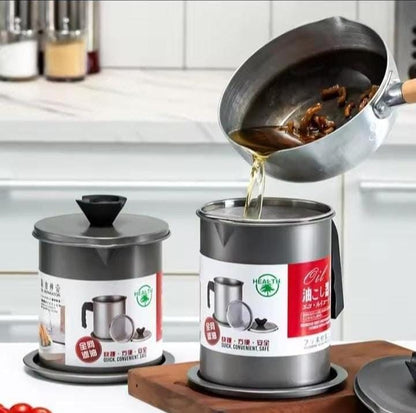 Oil Filter Pot Stainless Steel
