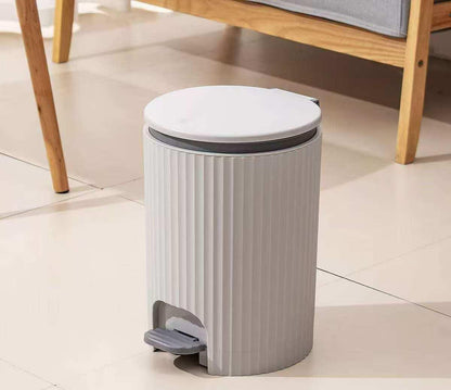Foot Pedal push dustbin/trash can.