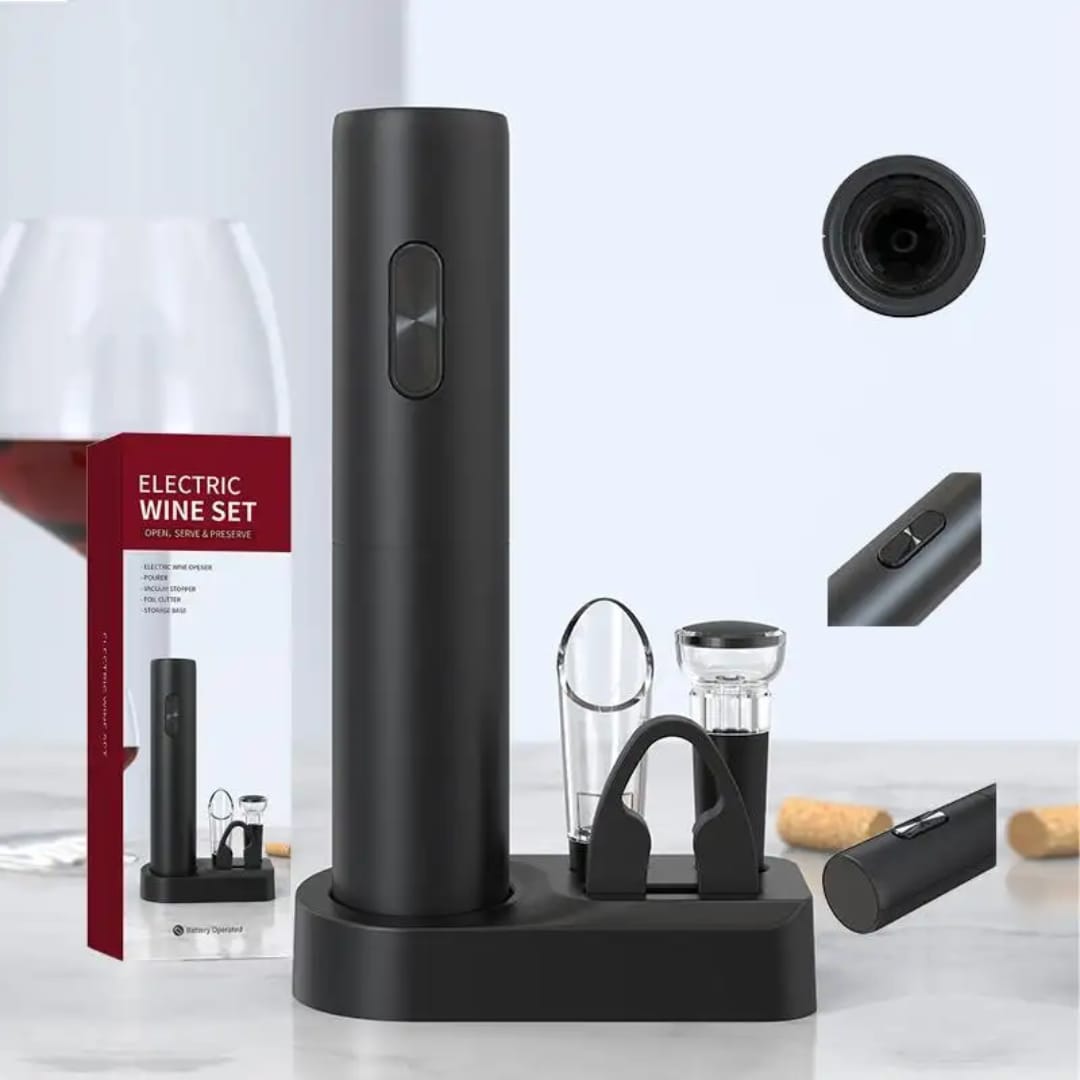 Electric Wine Opener Set