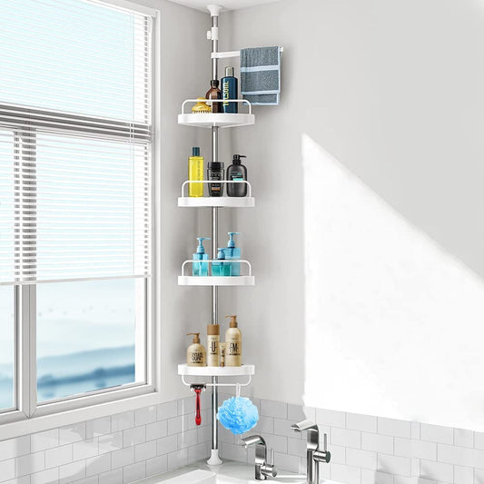 Adjustable Bathroom Corner Storage Shelf