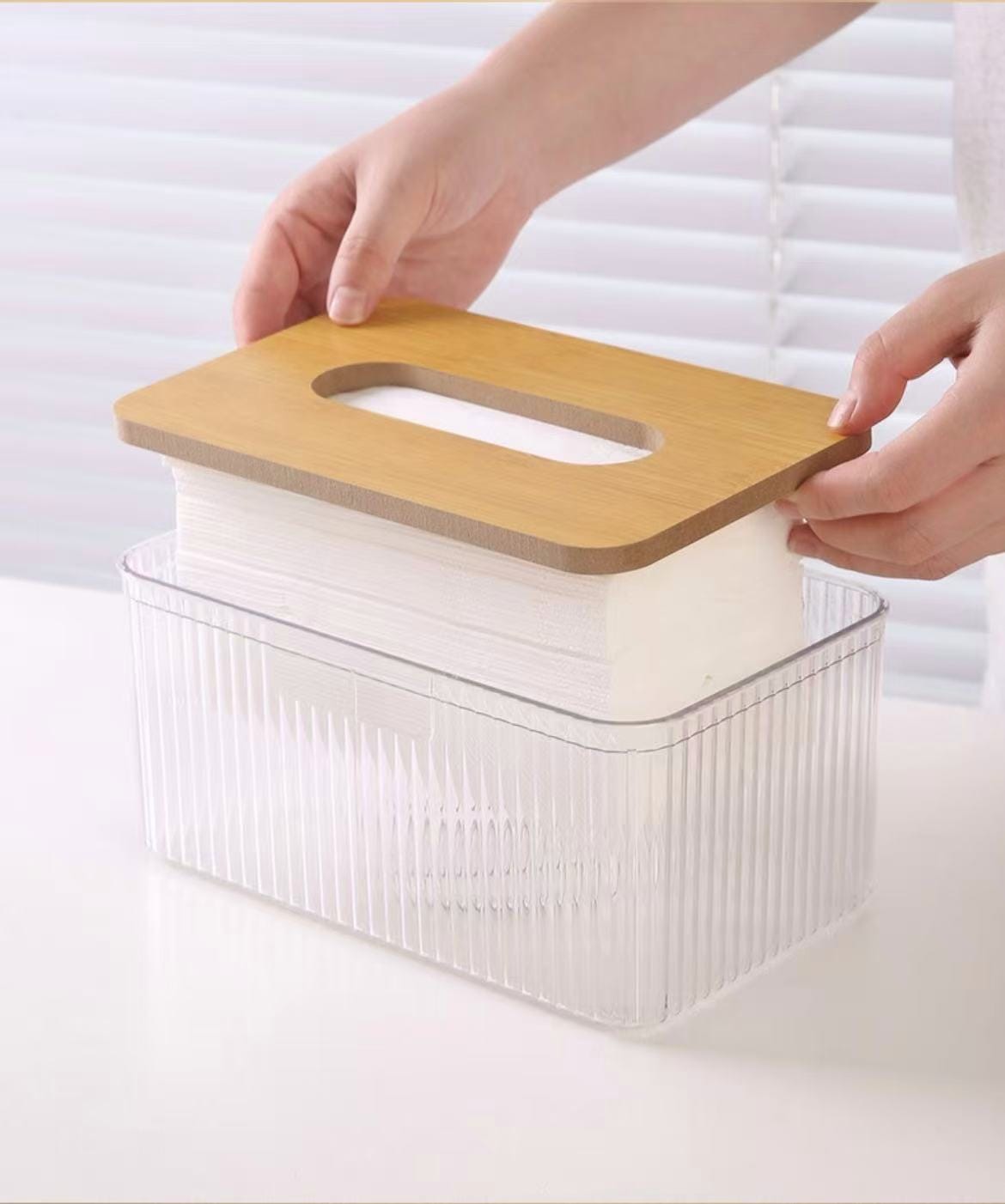 Water Ripple Tissue Box 