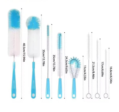 8PCS STRAW & TEA STAIN REMOVAL BRUSH SET