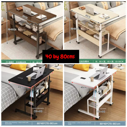 Adjustable and Movable Laptop Table