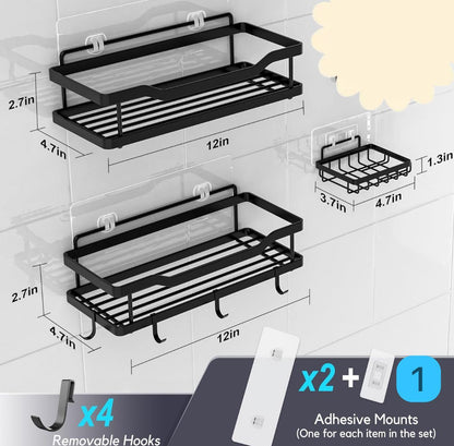 3 pcs Shower caddy shelf/Bathroom