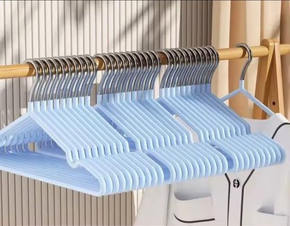 10pcs clothes hangers with antislip stainless steel hook