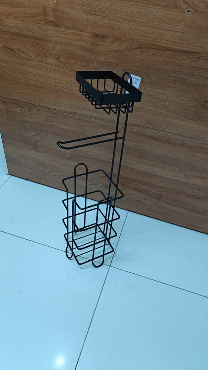 Heavy-Duty Toilet Paper Holder Stand