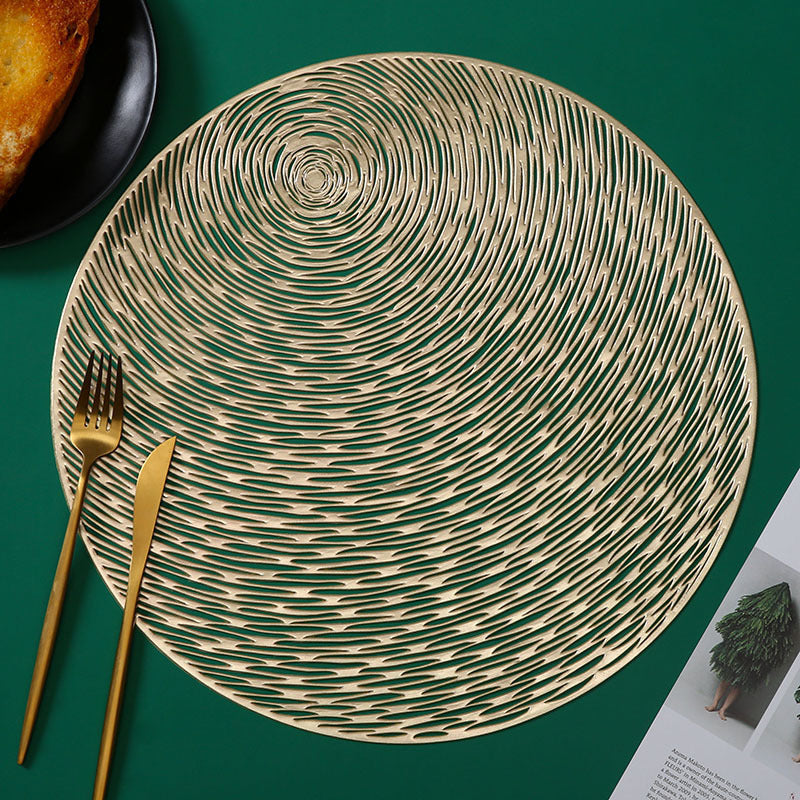 6 pcs Nordic Hollow PVC Table Mat
