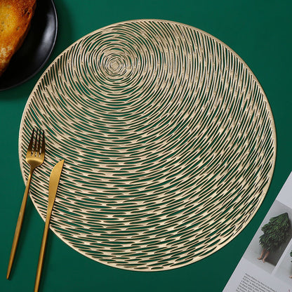 6 pcs Nordic Hollow PVC Table Mat