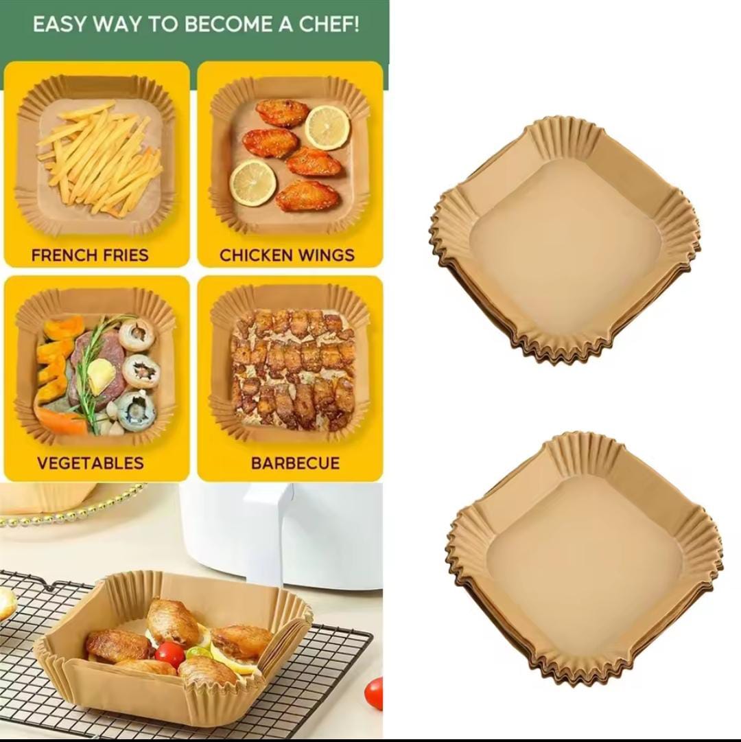 DISPOSABLE AIR FRYER paper liners