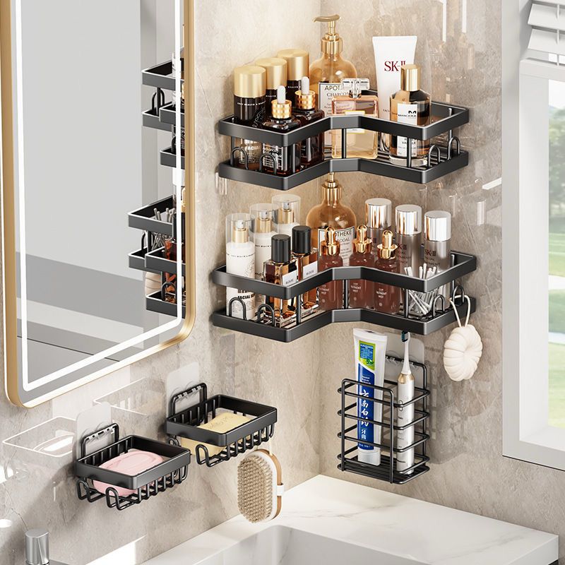 5pcs Corner Shower caddy shelf