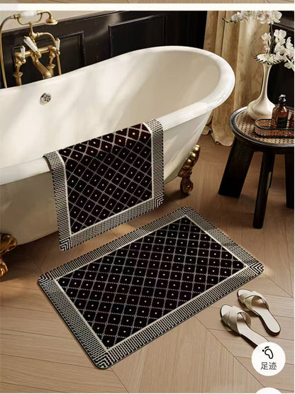Big Size Absorbent Bathroom / Door Mat