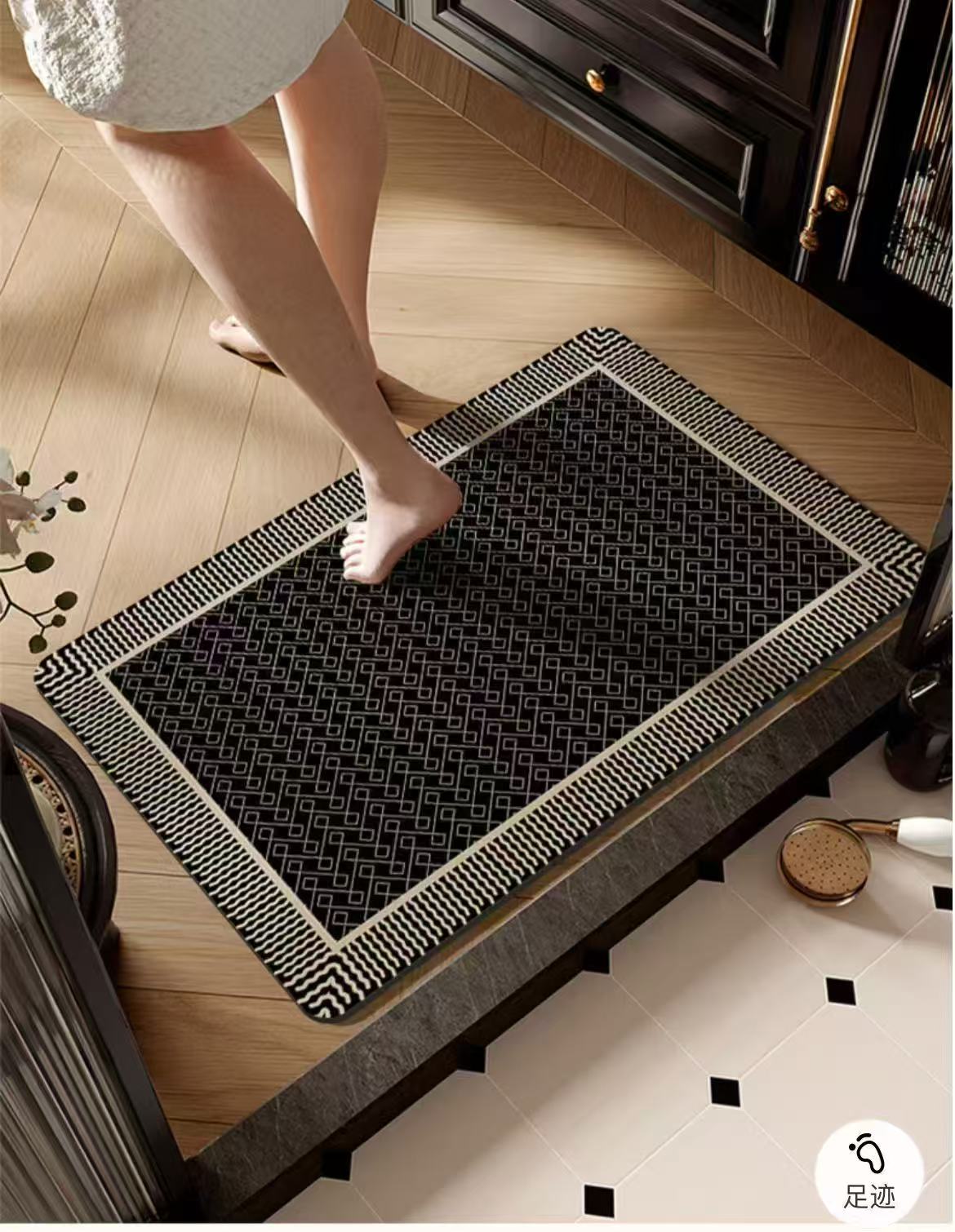 Big Size Absorbent Bathroom / Door Mat
