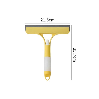 3-in-1 Car Spray Glass Double Sided Wiper Spray Window Squeegee