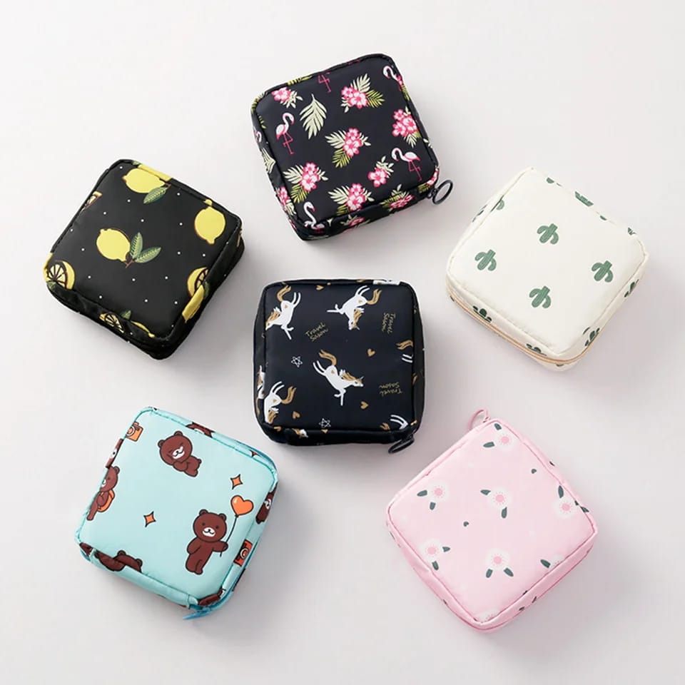 Portable Sanitary Pads Storage Pouch