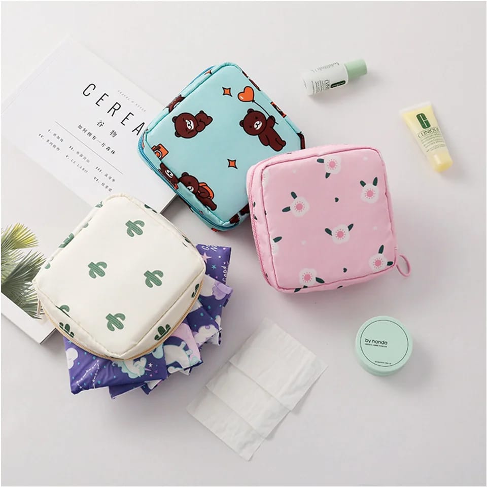 Portable Sanitary Pads Storage Pouch