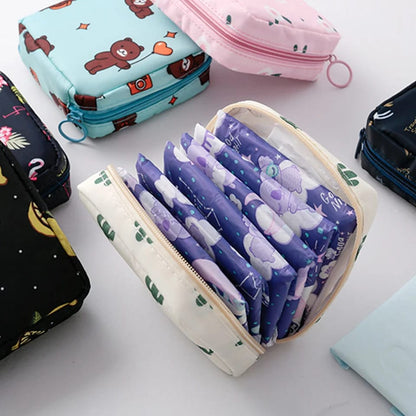 Portable Sanitary Pads Storage Pouch