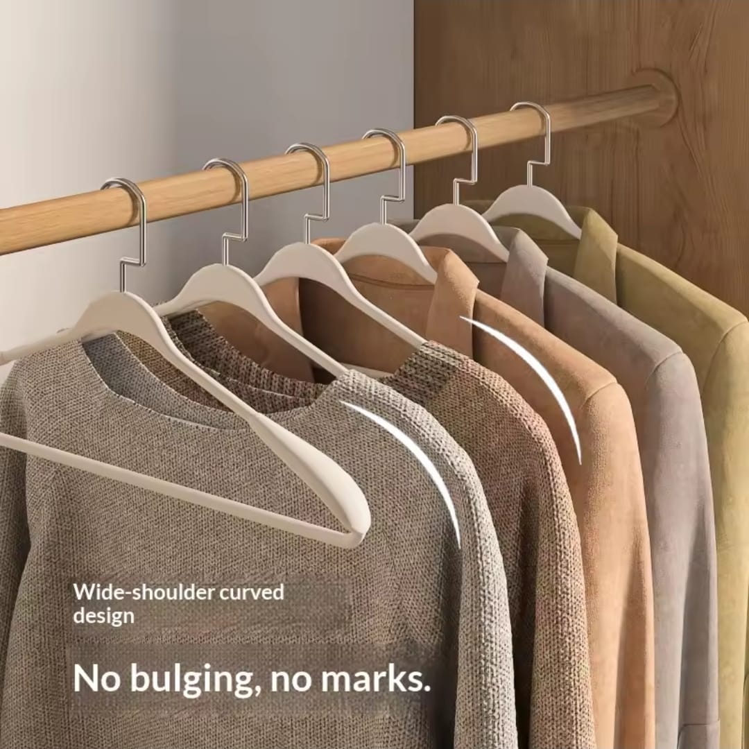 New Arc-Shaped Thickened Clothes Hanger