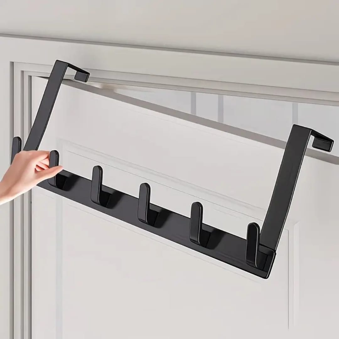 Versatile Heavy-Duty Over-The-Door Rack 
