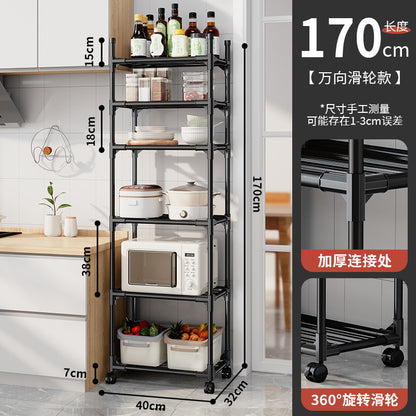 6-Tier Multipurpose Kitchen Storage Rack
