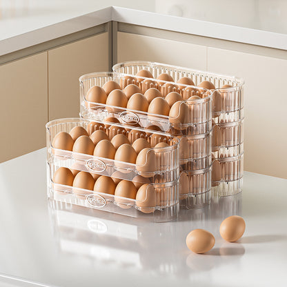 2 layer Stackable Egg Storage Box