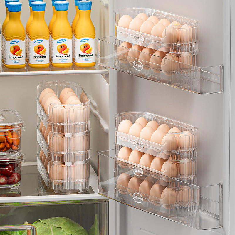 2 layer Stackable Egg Storage Box