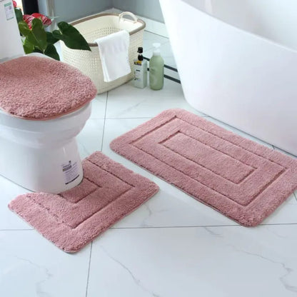 3pcs Bathroom Mats