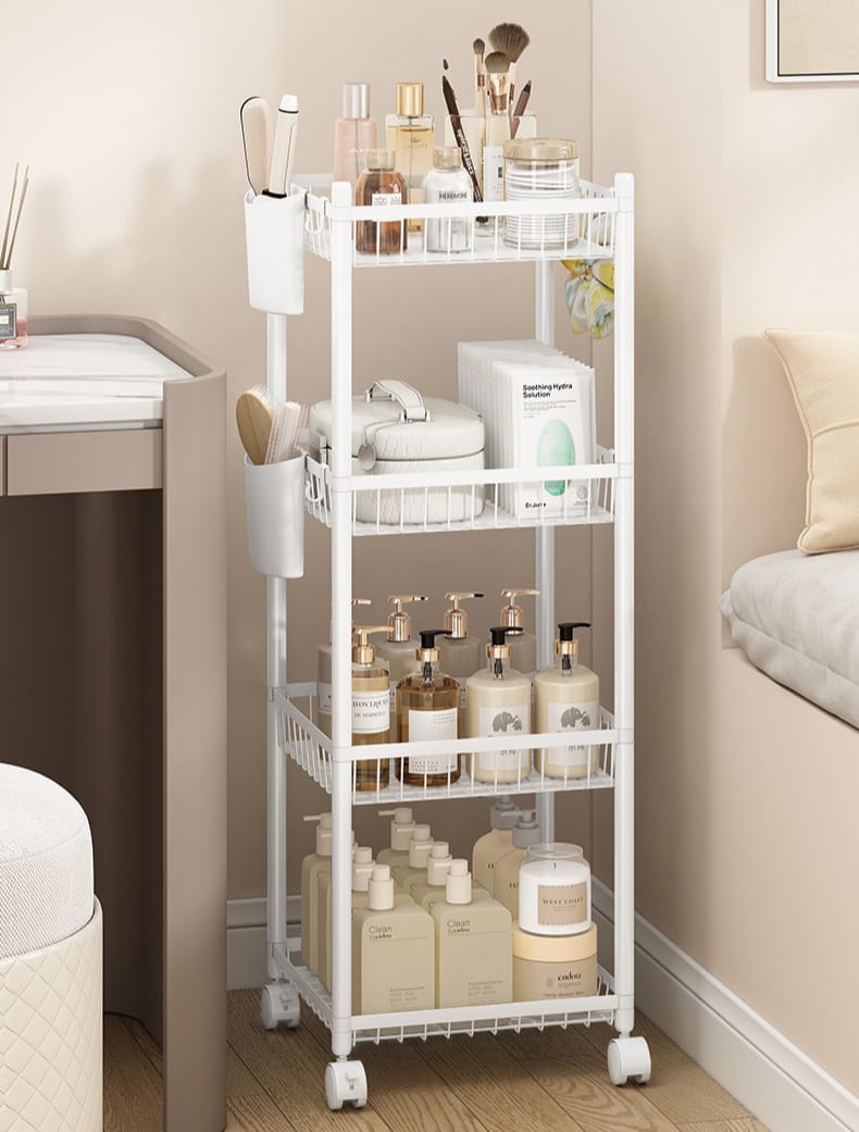 4-Tier Multifunctional Storage Rack/Bathroom rack