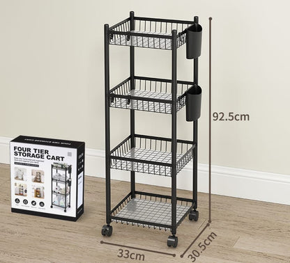 4-Tier Multifunctional Storage Rack/Bathroom rack