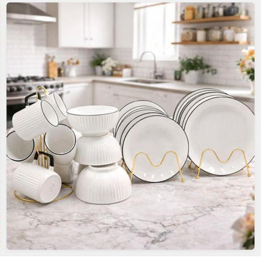 Concise dinner set 