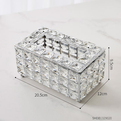 High quality crystal sparkling serviette holder 