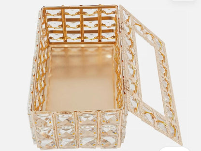 High quality crystal sparkling serviette holder 