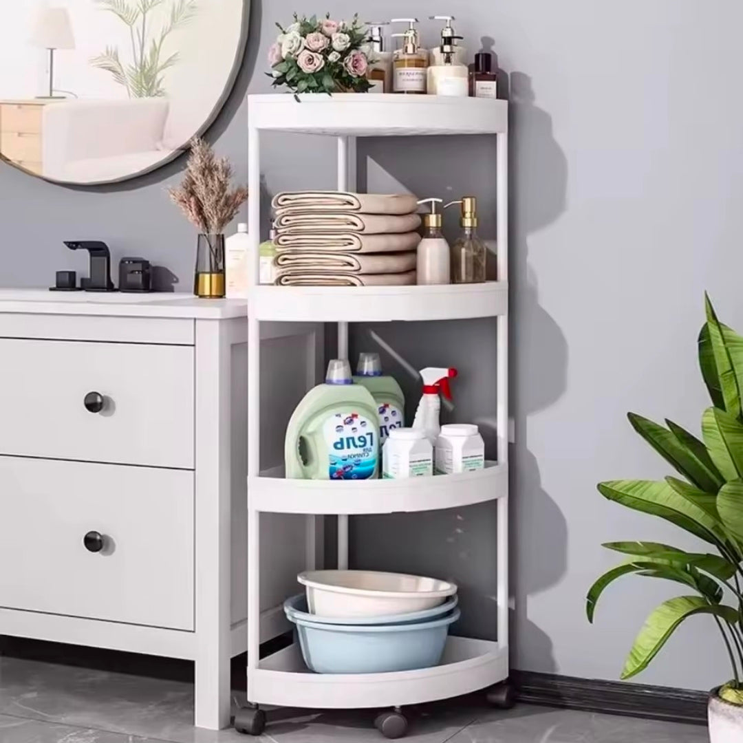 4 Tier corner storage rack