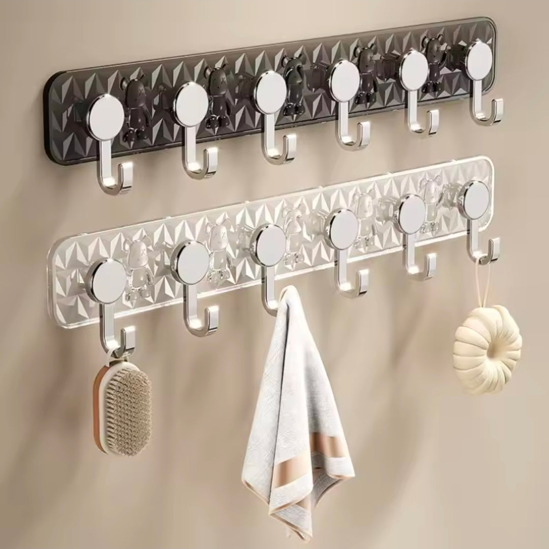 Wall mounted Hook rack
