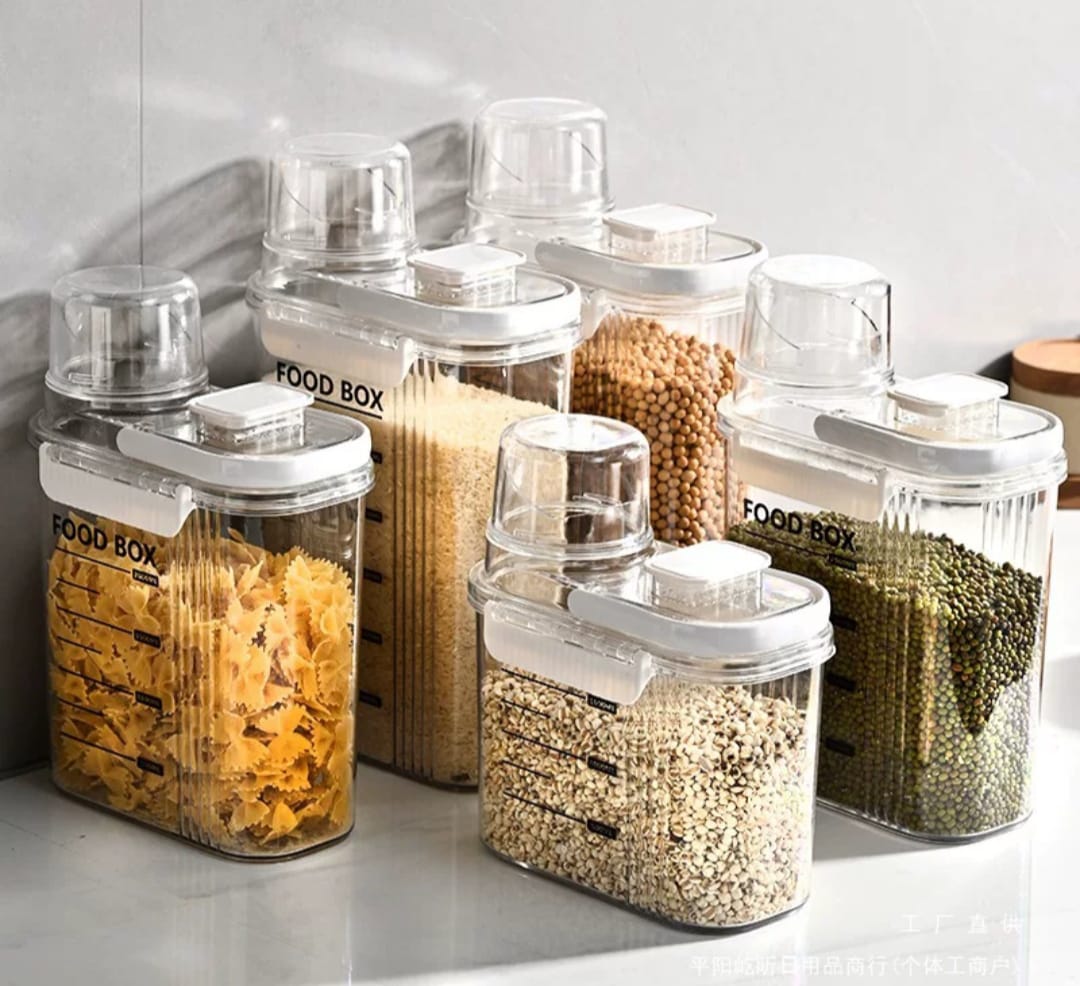 Airtight transparent Food Storage container