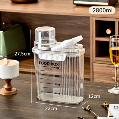 Airtight transparent Food Storage container