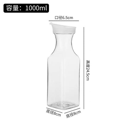 Clear arcylic bottle
