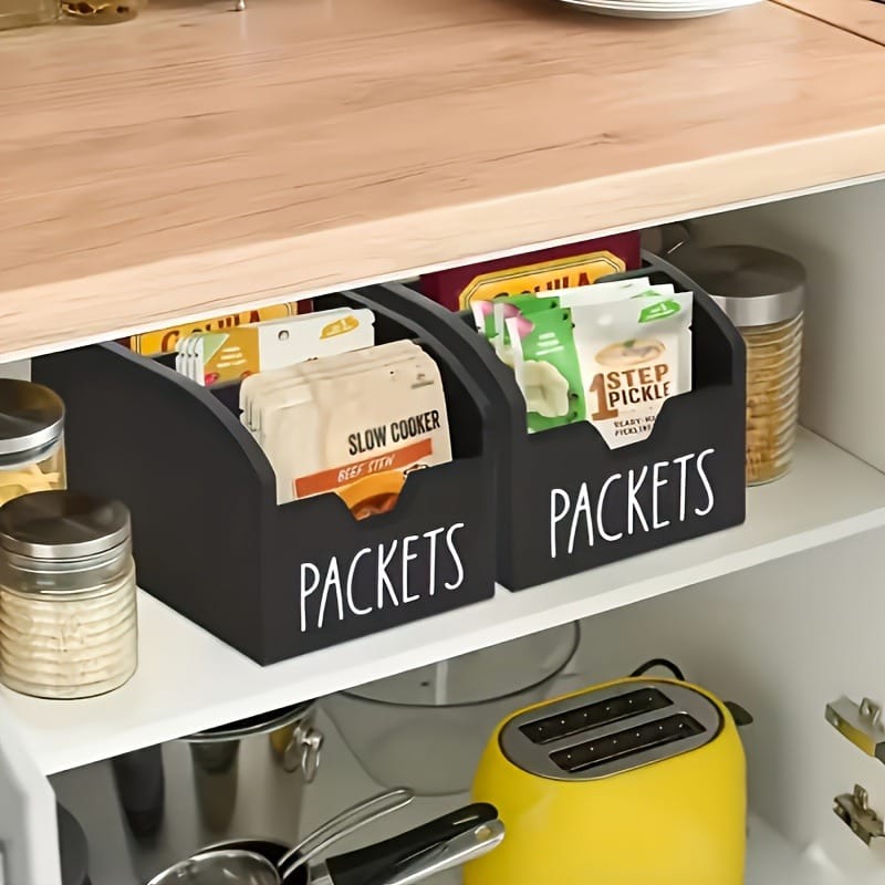Wooden Tea Bag and Coffee Storage Box