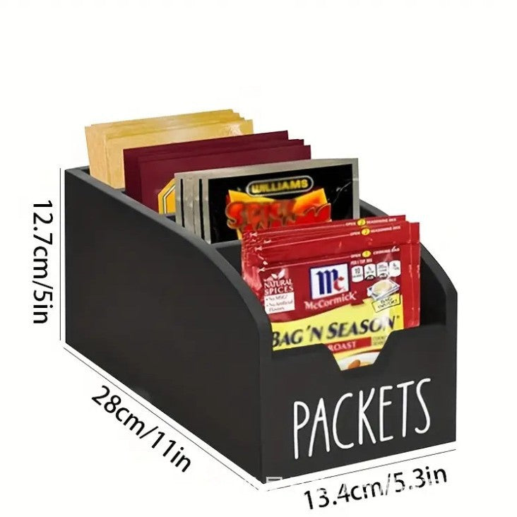 Wooden Tea Bag and Coffee Storage Box