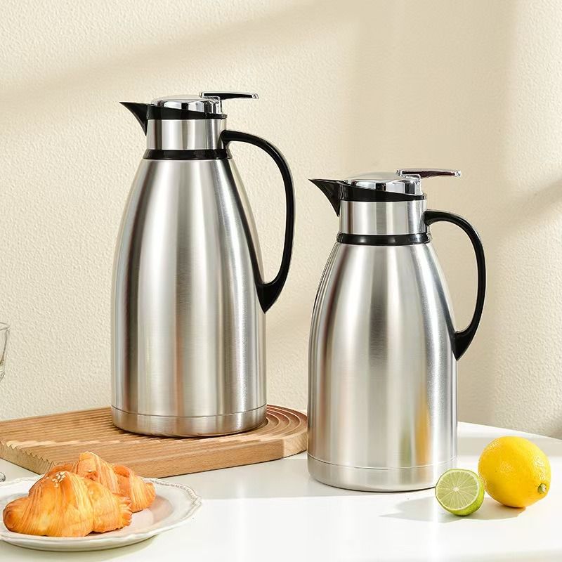 Elegant stainless steel flask