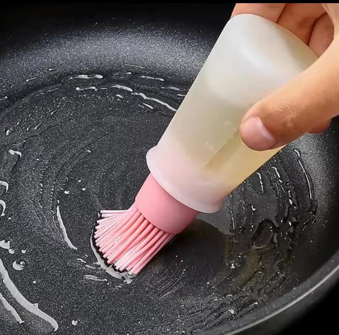 Oil Dispenser With Brush
