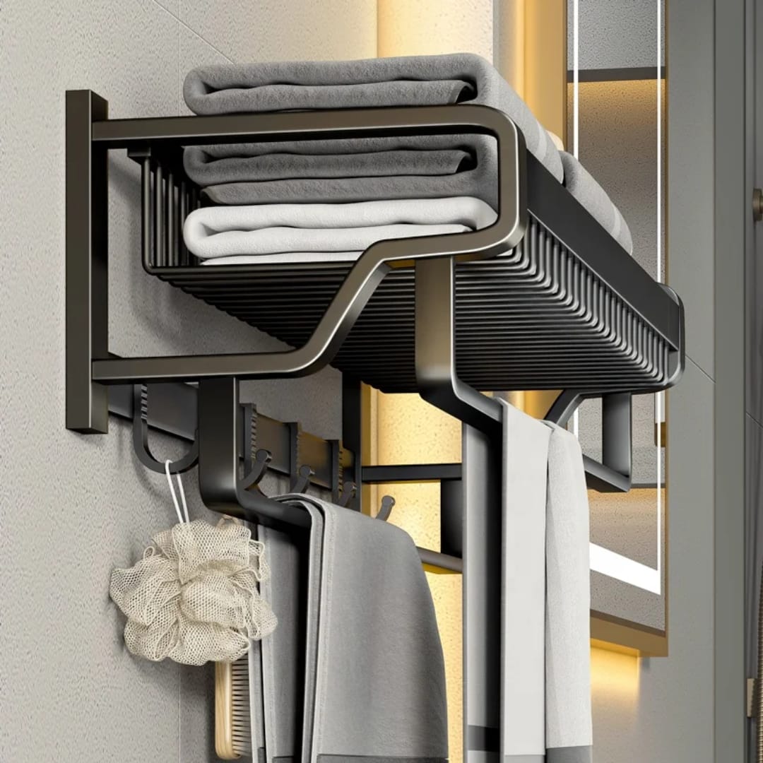 Bathroom Wall Mounted Towel Rack