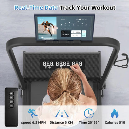 FitRun Smart Folding Treadmill with App Control