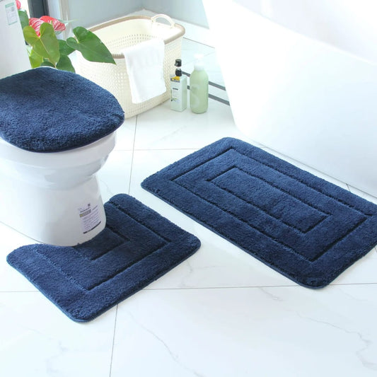 3pcs Bathroom Mats